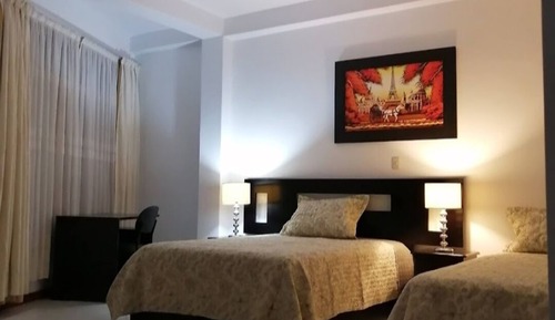 Habitación Confort con 2 camas individuales, vistas al parque