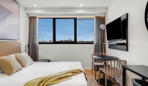 Apartamento básico, 1 cama de matrimonio