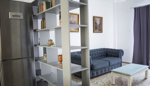 Apartamento panorámico, 1 cama de matrimonio con sofá cama, no fumadores (Iris Penthouse)