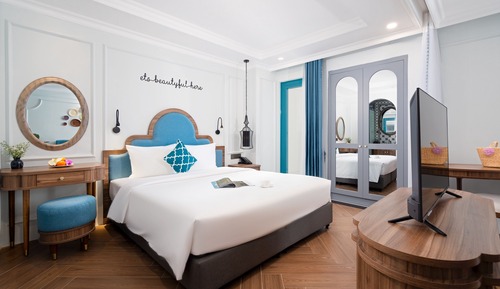 Habitación sénior doble, balcón, vistas al mar