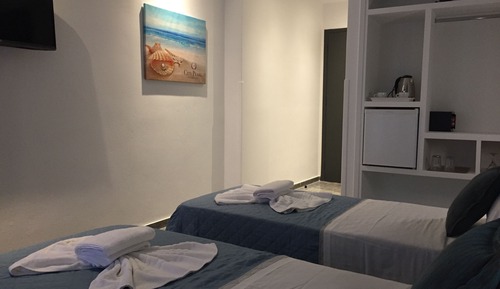 Habitación con 1 cama doble o 2 individuales