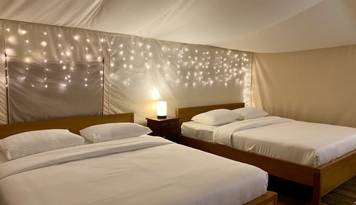 Tienda familiar (Family Glamping)