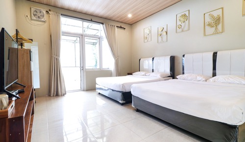 Habitación Deluxe con 1 cama doble o 2 individuales, balcón (Deluxe Twin Room with Balcony)