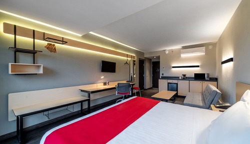 Habitación superior, 1 cama de matrimonio grande
