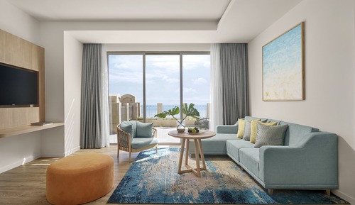 Suite, 2 habitaciones, fumadores, vistas al mar (Cabana)