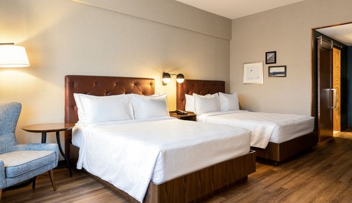 Habitación Premium, 2 camas de matrimonio