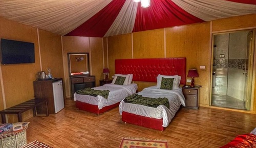 Tienda Deluxe, 3 camas individuales