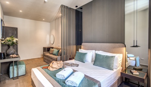 Habitación familiar, en edificio anexo