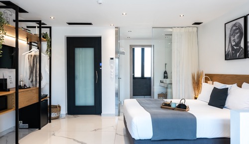 Suite estudio de luna de miel, terraza