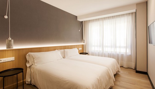 Habitación estándar con 1 cama doble o 2 individuales