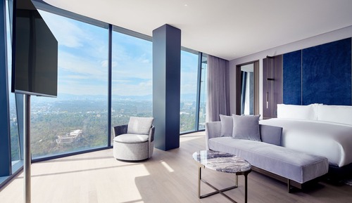 Suite ejecutiva, 1 cama de matrimonio grande, no fumadores, vistas a la ciudad (City View)