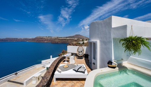 Suite Royal, bañera de hidromasaje, vistas al mar