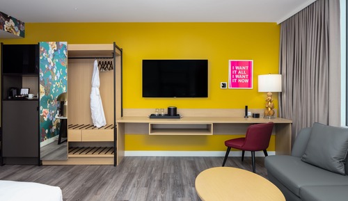 Habitación Deluxe, 1 cama de matrimonio grande, en esquina