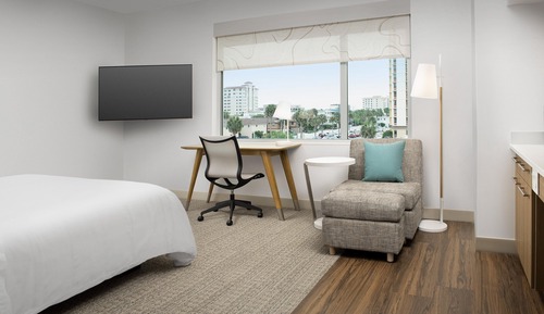 Estudio, 1 cama de matrimonio grande (Hearing Accessible)