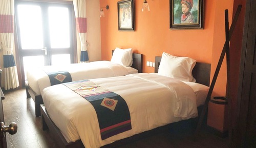 Habitación estándar con 1 cama doble o 2 individuales