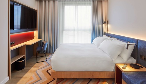 Habitación, 1 cama de matrimonio, accesible para personas con discapacidad