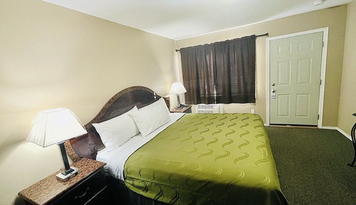 Habitación individual estándar, 1 cama de matrimonio grande, no fumadores, frigorífico y microondas