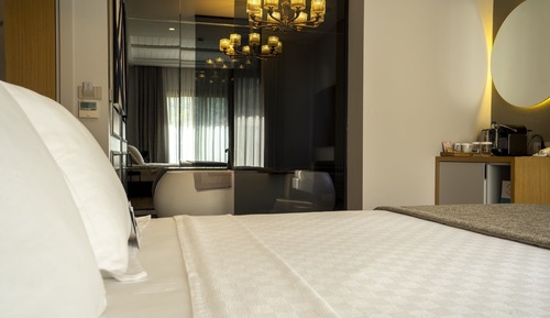 Habitación Deluxe, bañera