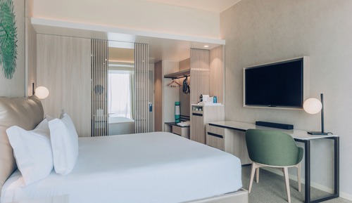 Habitación Premium, 1 cama de matrimonio grande, vistas a la ciudad