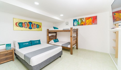 Habitación cuádruple estándar