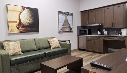 Suite, 1 cama de matrimonio grande, accesible para personas con discapacidad, cocina (with Sofabed)