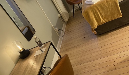 Habitación estándar doble, baño privado