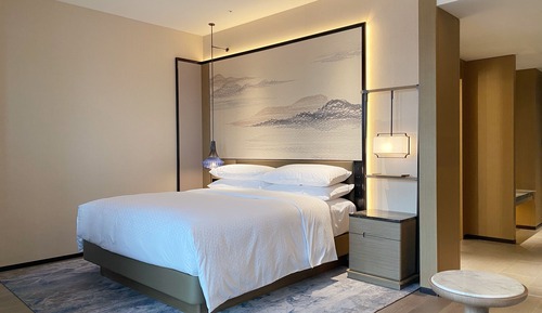 Habitación, 1 cama de matrimonio grande, en esquina (Premium Deluxe)