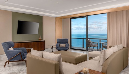 Suite, 1 cama de matrimonio grande, vistas al mar, en esquina