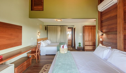 Habitación de lujo, balcón
