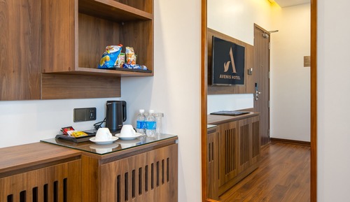 Habitación Deluxe doble, vistas parciales al mar