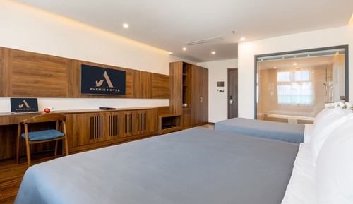 Habitación triple, vistas al mar (Suite)
