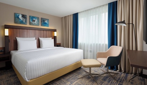 Suite, 1 cama de matrimonio grande con sofá cama