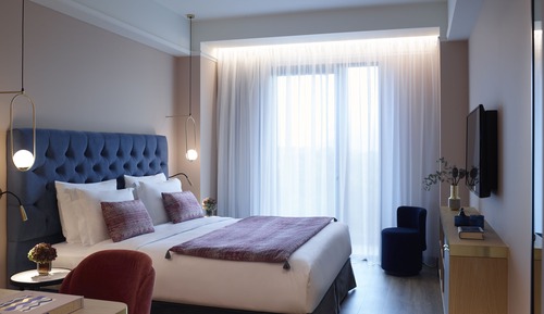 Habitación Premium con 1 cama doble o 2 individuales, accesible para personas con discapacidad