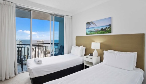 Apartamento, 2 habitaciones, vistas al mar (High Floor)