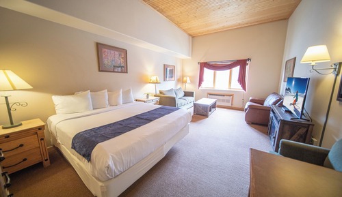 Estudio Confort, 1 cama de matrimonio grande con sofá cama (Gateway Lodge 5057)