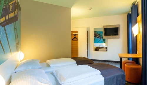 Habitación con 2 camas individuales