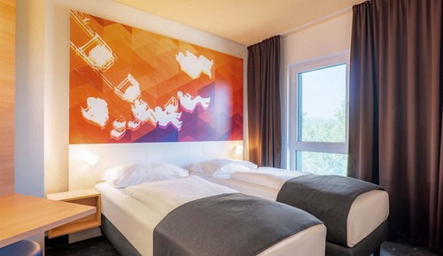 Habitación con 2 camas individuales