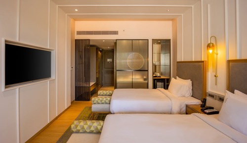 Habitación estándar, 2 camas individuales, balcón