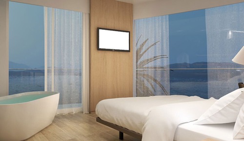 Suite junior, balcón