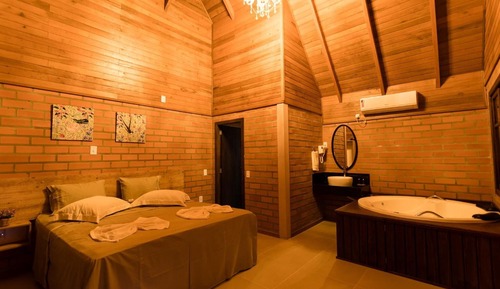 Cabaña de lujo, 1 habitación, vistas al jardín