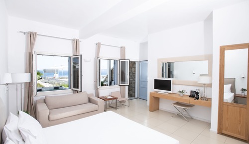 Suite Deluxe, bañera de hidromasaje, vistas al mar