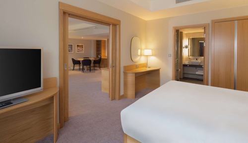 Suite presidencial, 1 cama de matrimonio grande con sofá cama