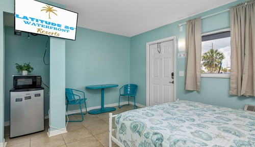 Habitación estándar, 2 camas de matrimonio, accesible para personas con discapacidad