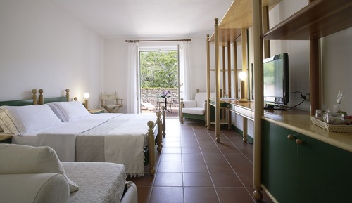 Habitación clásica doble, terraza
