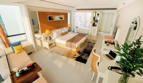 Suite junior, 1 cama de matrimonio grande, vistas al río