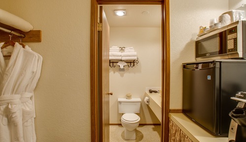 Habitación estándar doble, 2 camas de matrimonio, vistas al río