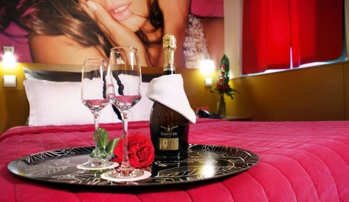Habitación romántica doble, 1 cama de matrimonio