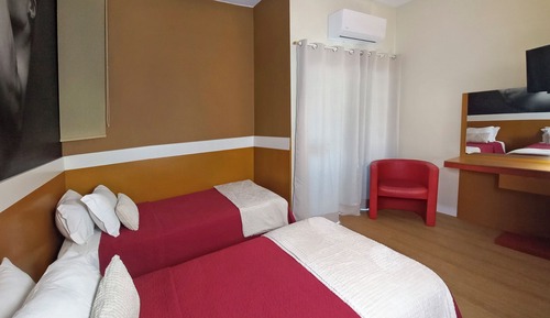 Habitación estándar con 2 camas individuales, baño privado