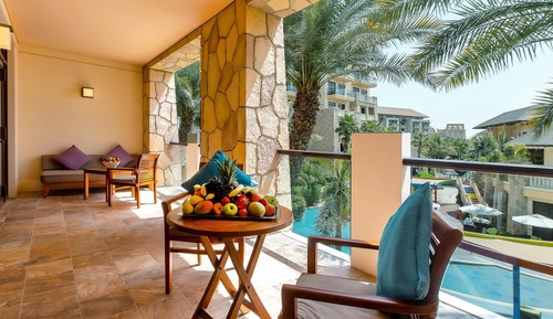 Suite junior, 1 cama de matrimonio grande con sofá cama, balcón (Club Access)
