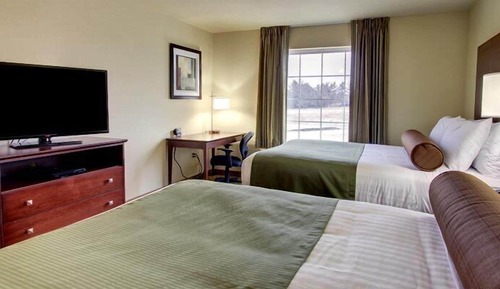 Habitación básica, 2 camas de matrimonio, no fumadores
